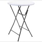 Te huur: 3 statafels met rok, Ophalen, Gebruikt