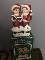 Kerst beeldje 2 zingende kinderen, Diversen, Kerst, Ophalen, Zo goed als nieuw