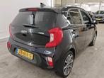 Kia Picanto 1.0 Design Edition 1e Eigenaar | Volledig Onderh, Auto's, Voorwielaandrijving, Stof, 4 stoelen, Zwart