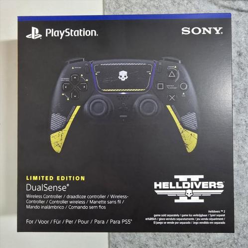 Limited edition Helldivers 2 DualSense PS5, Spelcomputers en Games, Spelcomputers | Sony PlayStation Consoles | Accessoires, Nieuw