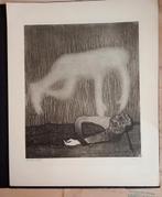 Harrie van Kruiningen prent, gesigneerd, Antiek en Kunst, Ophalen of Verzenden