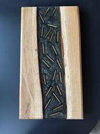 Epoxy dienblad/tapasplank, Ophalen of Verzenden, Nieuw, Rechthoekig, Hout
