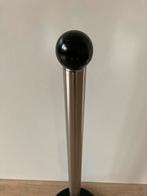 Vintage toiletrolhouder Zilver/Zwart, Huis en Inrichting, Badkamer | Badtextiel en Accessoires, Ophalen of Verzenden, Gebruikt