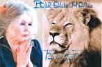 Brigitte Bardot FOTO met ECHTE handtekening, Verzenden, 1980 tot heden, Ongelopen, Sterren en Beroemdheden