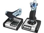 Logitech G Saitek X52 Flight Control System, Computers en Software, Joysticks, Ophalen of Verzenden, Gebruikt, Logitech G Saitek