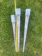 3 palen houders te koop, Ophalen, Zo goed als nieuw, 50 tot 100 mm, Overige typen