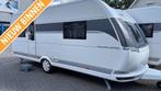 Hobby Excellent Edition 540 UFF Queensbed, Caravans en Kamperen, Overige typen, Ringverwarming, Rondzit, Hobby