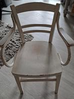 Vintage stoeltje, Huis en Inrichting, Stoelen, Gebruikt, Wit, Vintage, Ophalen of Verzenden