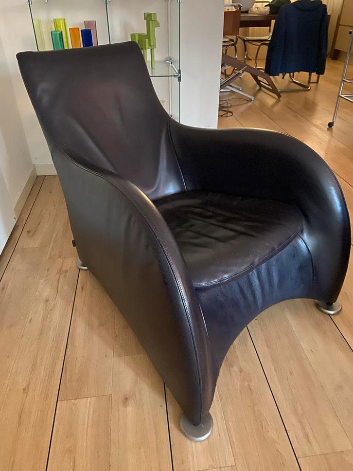 Montis Loge Fauteuil - Stijlvol en Comfortabel, Huis en Inrichting, Fauteuils, Gebruikt, Leer, 75 tot 100 cm, Ophalen