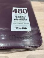 12 Pocket binder Zippered Midnight Plum Ultra Pro Pro Vivid, Ophalen of Verzenden, Zo goed als nieuw