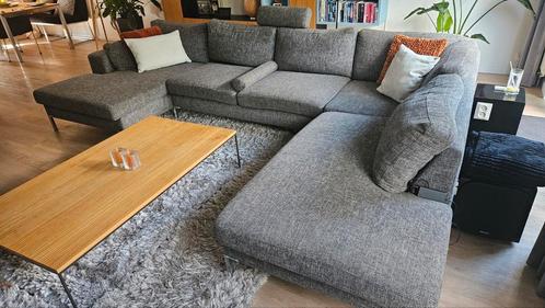 Zeer ruime comfortabele hoekbank U-vorm, Huis en Inrichting, Banken | Complete zithoeken, Gebruikt, Ophalen