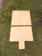 2 platen berken triplex - Restmateriaal, Ophalen, Gebruikt, Multiplex, Minder dan 20 mm