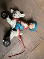 Antiek speelgoed cowboy op schaap, Antiek en Kunst, Antiek | Speelgoed, Ophalen of Verzenden