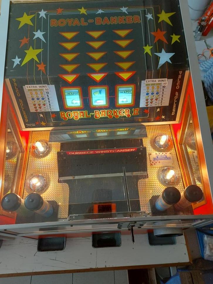 ROYAL BANKER II munten schuiver coinpusher Valco (2), Verzamelen, Automaten | Gokkasten en Fruitautomaten, Ophalen