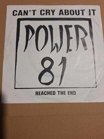 Power 81: Can't cry about it 2 track 7" single beschikbaar voor biedingen