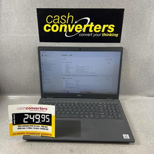 Dell Latitude 3510 | I5 core-10th gen | 16GB | 256GB| 382874, Computers en Software, Windows Laptops, Gebruikt, 15 inch, SSD, 2 tot 3 Ghz