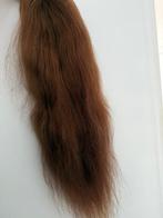 Human hair wig pruik van echt mensen haar 28 inch bruin, Sieraden, Tassen en Uiterlijk, Verzenden, Gebruikt, Pruik of Haarverlenging