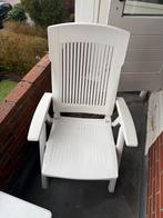 4 Plastic Tuinstoelen, Tuin en Terras, Tuinstoelen, Ophalen of Verzenden, Gebruikt, Plastic