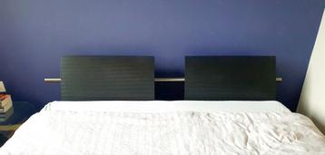 Compleet bed incl 2x zgan maxi pocket matras en lattenbodem beschikbaar voor biedingen