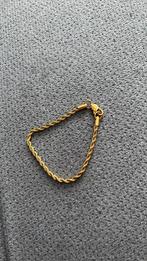 Armband Rope goud verguld 14k, Ophalen of Verzenden, Zo goed als nieuw, Goud