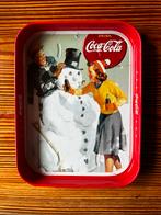Vintage Coca-Cola Tray – Winter Scène (Sneeuwpop), Ophalen of Verzenden, Zo goed als nieuw