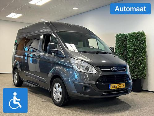 Ford Transit Custom L2H2 Rolstoelbus Automaat, Auto's, Bestelauto's, Bedrijf, Te koop, Aangepast voor mindervaliden, Airconditioning