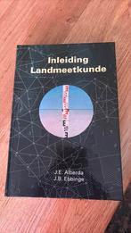 J.E. Alberda - Inleiding landmeetkunde, Ophalen of Verzenden, Zo goed als nieuw, J.E. Alberda; J.B. Ebbinge