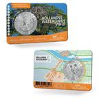 Nederland 5 Euro 2025 Hollandse Waterlinies UNC in coincard, Ophalen of Verzenden, Koningin Beatrix, Euro's, Losse munt