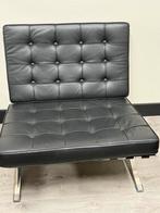 Barcelona chair, Ophalen of Verzenden, Zo goed als nieuw, Eenpersoons, Zwart