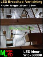 LED Verlichting SET 25cm voor Broedkooi Kweekkooi Vogelkooi, Ophalen of Verzenden, Nieuw, Aluminium, Broedkooi of Kweekkooi