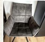 8 Draaiende Stoelen met Armleuningen, Ophalen, Zo goed als nieuw, Eén, Stof