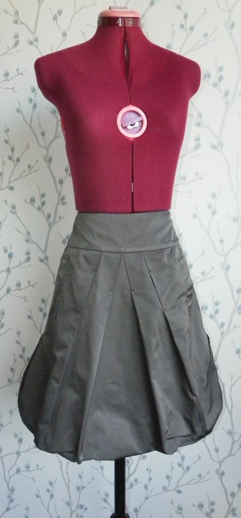 TANDEM Groen/Grijzig (Feest-) Ballon-Rokje maat 36, Kleding | Dames, Rokken, Zo goed als nieuw, Maat 36 (S), Overige kleuren, Boven de knie