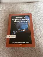 Handboek Organisatie & Management - Nieuw in verpakking!, Boeken, Ophalen of Verzenden, Nieuw, HBO