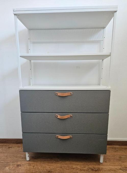 Speelgoedkast IKEA met drie laden, Kinderen en Baby's, Kinderkamer | Commodes en Kasten, Zo goed als nieuw, Kast, 105 cm of meer