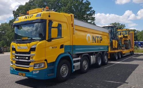 WSI SCANIA kipper + aanhanger NTP NIEUW TE RESEVEREN, Hobby en Vrije tijd, Modelauto's | 1:50, Nieuw, Bus of Vrachtwagen, Wsi
