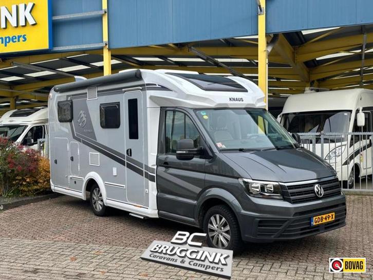 Knaus Van TI Plus 650 MEG, Caravans en Kamperen, Campers, tot en met 2, Half-integraal, Knaus, Diesel, Automaat, Cassettetoilet