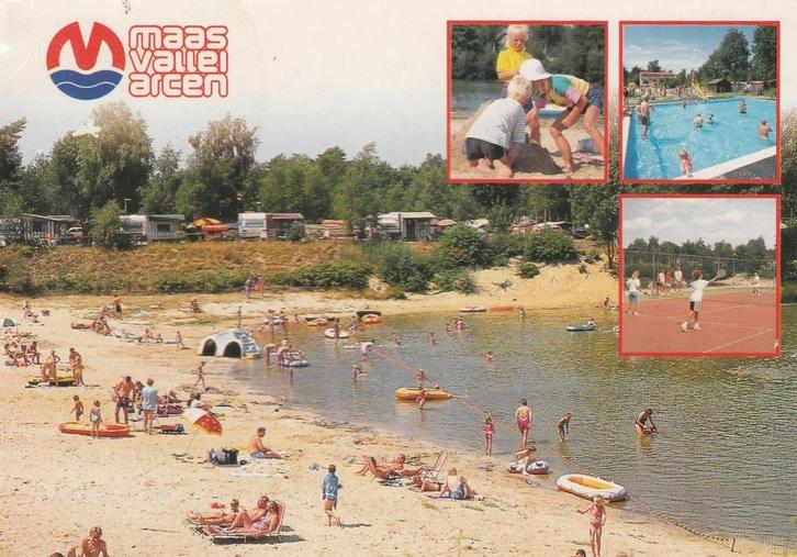 ARCEN Camping De Maasvallei, Verzamelen, Ansichtkaarten | Nederland, Gelopen, Limburg, 1980 tot heden, Verzenden