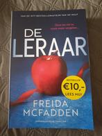 De Leraar - Freida McFadden, Ophalen of Verzenden, Zo goed als nieuw, Freida McFadden, Nederland