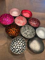 Noya Kokosnoot Schaal/kommen -per kleur meerdere beschikbaar, Overige materialen, Schaal, Rond, Nieuw