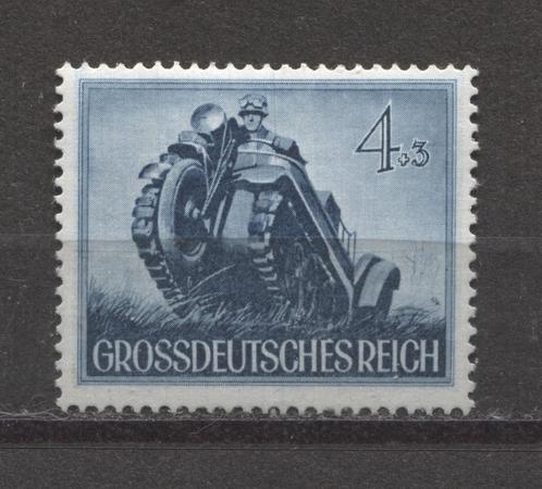 Postzegel (B) uit de serie heldengedenktag uit 1944, Verzamelen, Militaria | Tweede Wereldoorlog, Landmacht, Foto of Poster, Duitsland