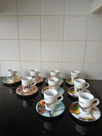 Kahla Vitalis espresso kop en schotels (9), Huis en Inrichting, Keuken | Servies, Ophalen of Verzenden, Zo goed als nieuw, Overige stijlen