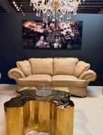 50% KORTING OP ALLE ITALIAANSE BANKSTELLEN! NU EEN 3+2>>1295, Huis en Inrichting, Verzenden, Nieuw, Leer, Italiaans