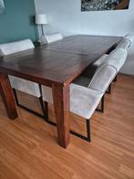 Mooie (kersenhouten) eettafel, Huis en Inrichting, Tafels | Eettafels, Ophalen, Gebruikt, 200 cm of meer, 50 tot 100 cm