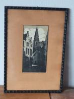 Houtsnede Henri Wils Ridderstraat Antwerpen, Antiek en Kunst, Kunst | Etsen en Gravures, Ophalen