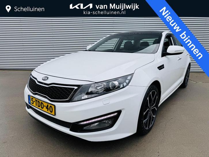 Kia Optima 2.0 Hybrid Super Pack 177pk Leder | Stoel&Stuurve, Auto's, Kia, Bedrijf, Te koop, Optima, ABS, Achteruitrijcamera, Airbags