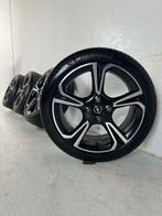 Originele Opel Corsa F velgen 17" 4x108 zomerset Michelin, Auto-onderdelen, Banden en Velgen, Niet ingevuld, Gebruikt, Banden en Velgen