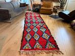 Vintage Marokkaanse Berber loper – 331 x 92 cm, 1063ML, Amsterdam, Info@bababoho.com, Zo goed als nieuw, Rechthoekig