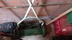 Hand duw maaier., Tuin en Terras, Grasmaaiers, Ophalen, Gebruikt