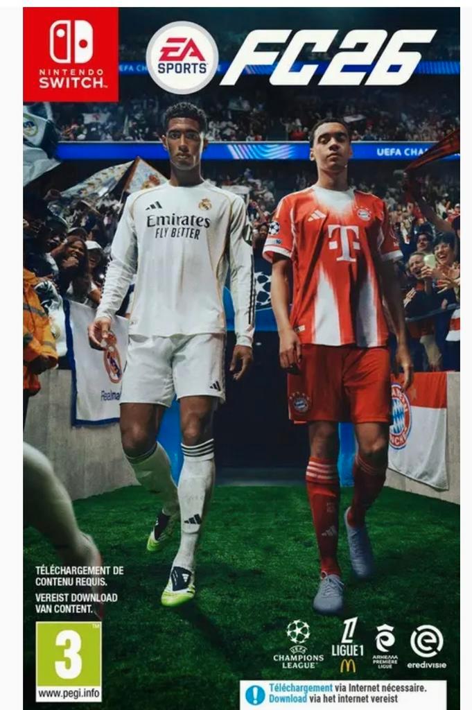 FC 26 Nintendo Switch - Nieuw & Geseald!, Spelcomputers en Games, Games | Nintendo Switch, Nieuw, Sport, 1 speler, Vanaf 3 jaar