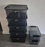 7x Opbergbox / Clipbox met deksel, Ophalen, Gebruikt